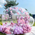 10ft Diameter Bubble and 6ft Long Tunnel for Party Balloons Fun Modern Inflatable Bubble House for Sale Commercial