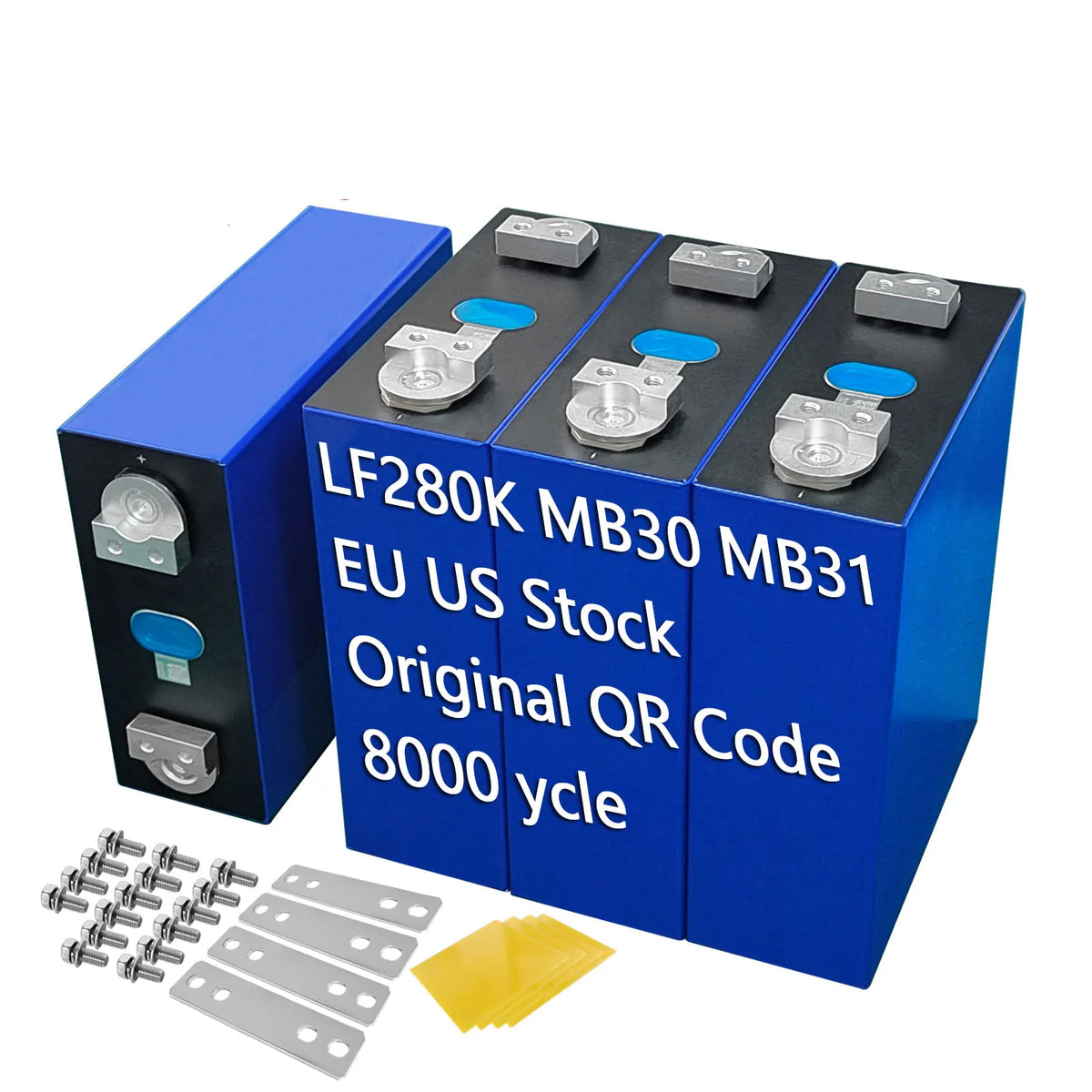 3.2V 48V DIY Prismatic Lithium Ion Battery Cell 280Ah-314Ah Over 8000 Cycles for Solar Power Storage Poland & Ukraine Stock MegaBDM