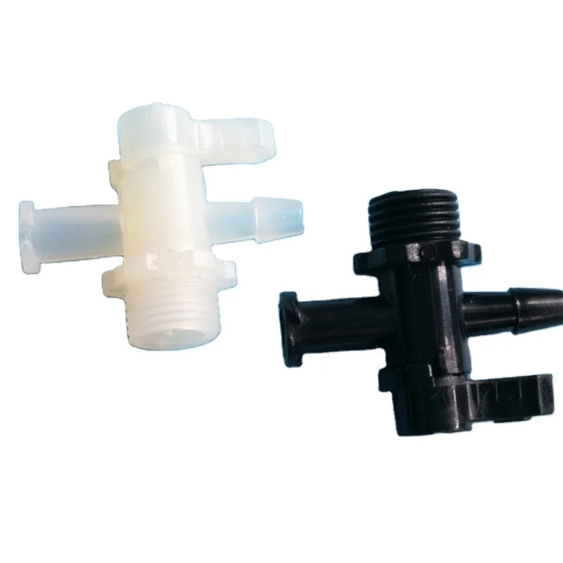 Outdoor Large Format Printer 3 Ways Ink Valve Plastic for Flora LJ3208 LJ320 LJ520 Allwin Myjet CISS Ink System Tube Connector