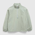 Men's Lightweight Regular Fit Nylon Quarter Zip Jackets Elastic Cuffs Pullover Jackets