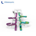 Professional Customization Water Park Fiberglass Water Slide Pool Slide
