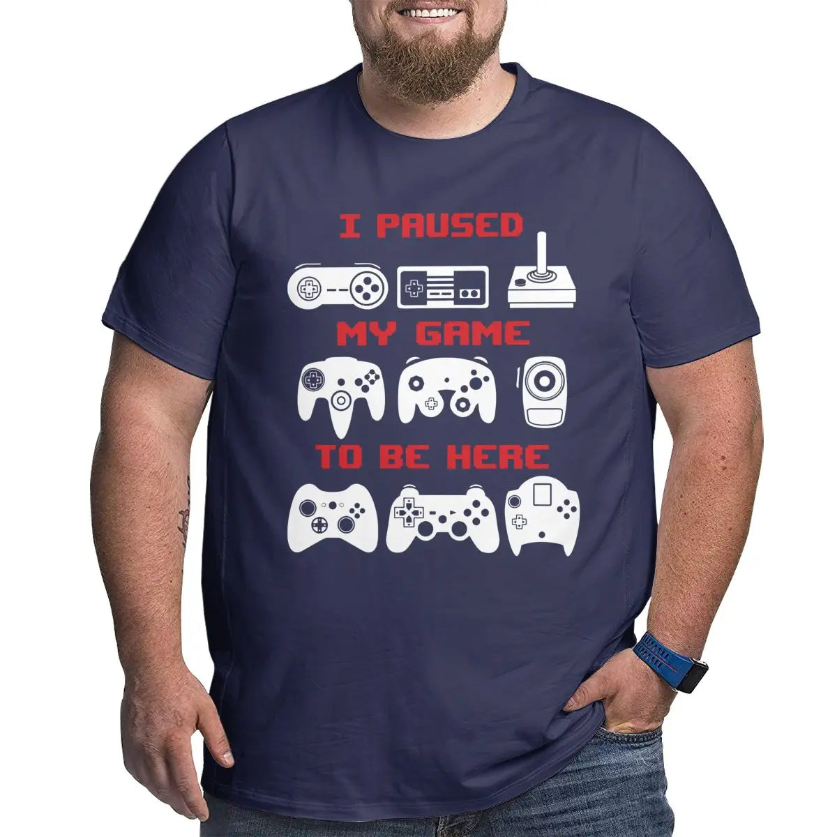 Free Sample Men's Plus Size Stock Plus Size XXXXXL 10XL T-Shirt Heavyweight 230grams Oversized Cotton Tshirt