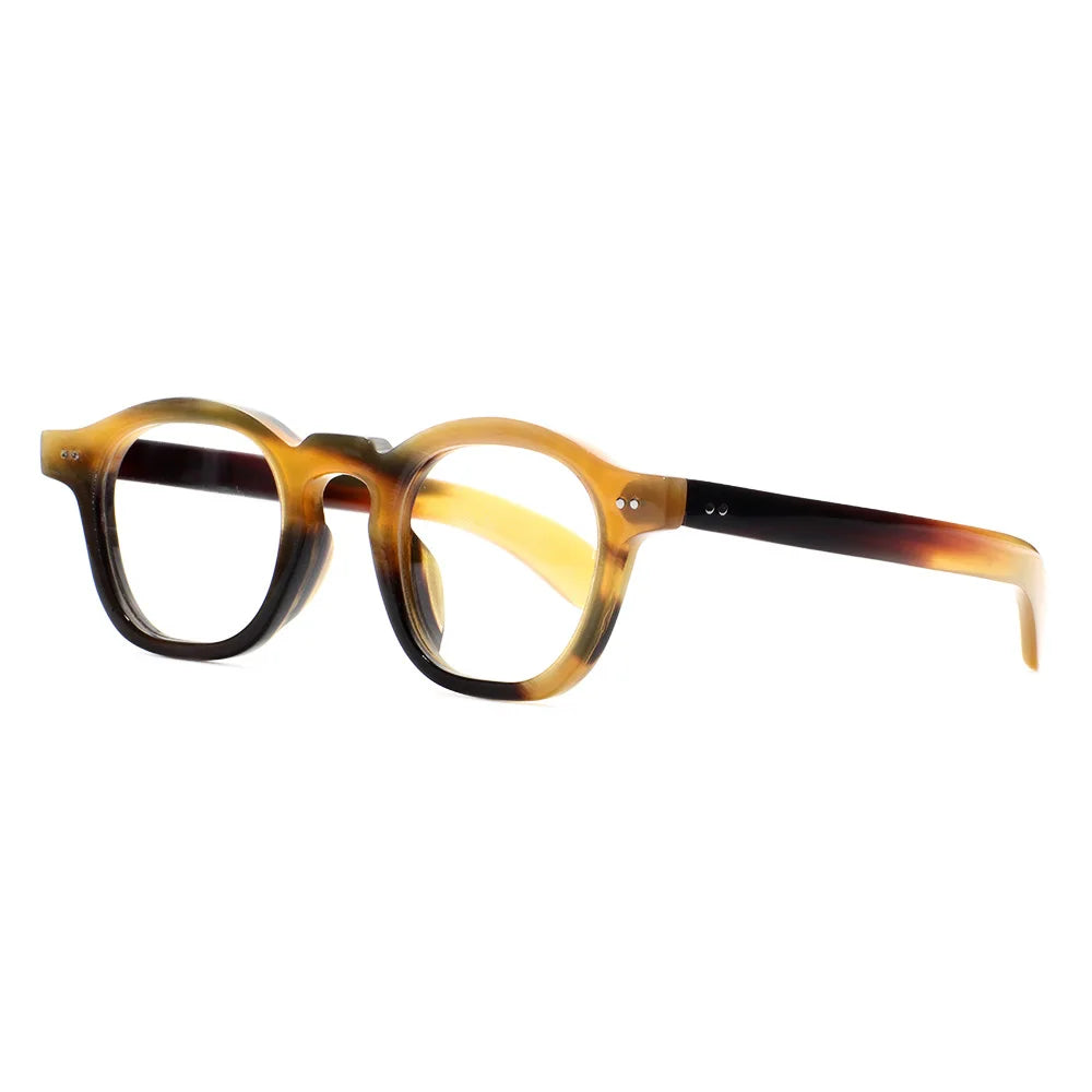 YTS 0524 Wholesale Buffalo Horn  Sunglasses Natural Buffalo Horn Eyewear Optical Frames Glasses 2021