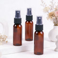 Amber PET Spray Bottles Refillable Plastic Spray Bottles UV Protection Small Spray Bottles for Perfume & Travel
