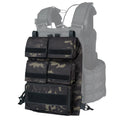IDOGEAR Tactical Zipper Pouch Bag Zip on Panel Magazine Pouch Tactical Backpack for AVS JPC2.0 CPC Vest