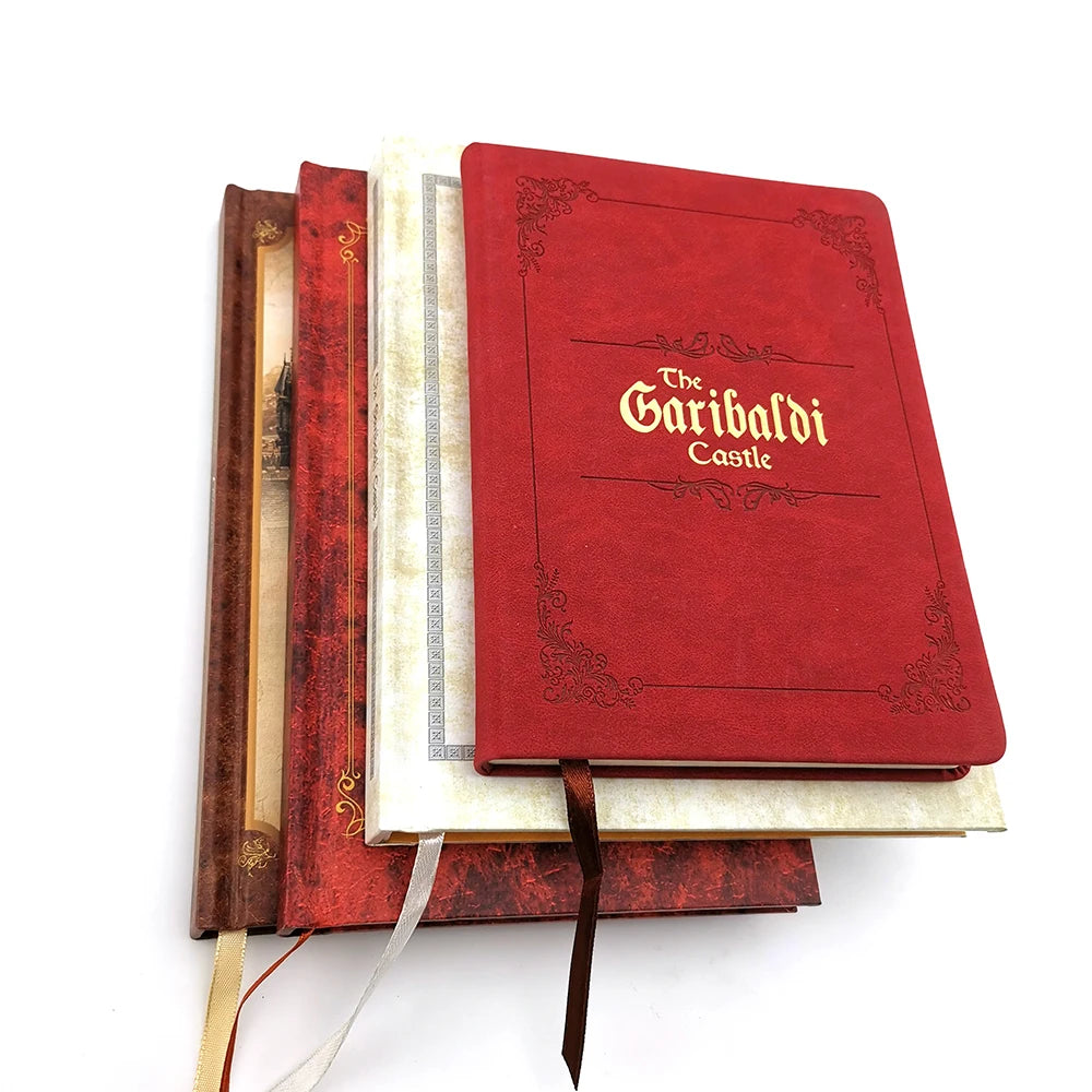 Custom Leather Cover Cuadernos A4 A5 B5 Notebook Printed Hardcover Softcover  365 Day Spiral Gratitude Journal Notebooks