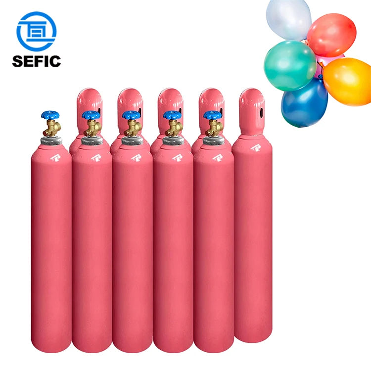 SEFIC Industrial High Pressure 40L Seamless Steel Helium Gas Cylinder