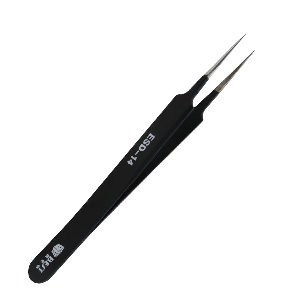 other best selling BST Tweezers ESD tweezers with printing eyelash extensions eyelash tweezers