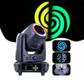 Guangzhou Mini Size Led Stage Lighting Beam 120W 2R Moving Head Light With 24Pcs Led Strip Ring