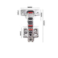 Factory Hot Sale 35mm Clip-on Iron Hydraulic Hinge Soft Close Furniture Hinge for Kitchen Cabinets Door