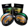 Meirun X9 500M 300M 100M Braided Fishing Line 9 Strands Long Line Fishing MultiColor Multifilament Sea Fishing Line 20-80LB