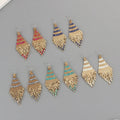Boho Glass Rice square Seed Beads Beaded Fringe Tassel Earring Statement Dangle Tassels Earrings Women Jewelry Distributors