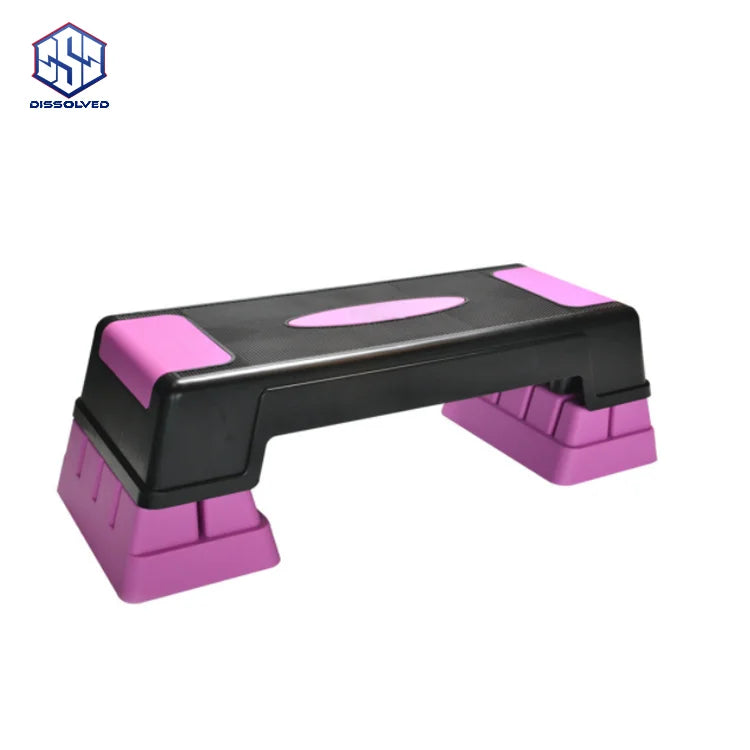 Custom Non-Slip Square Stepping Board Adjustable Aerobic Equipment Platform for Step Exercise Comfortable Bench