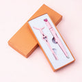 Focstar Creative Multifunction Stainless Steel Eyebrow Tweezers Set (BT4049) with Giftbox Pointed Slanted Tip Customized Logo