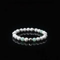 8mm Healing Gemstone Howlite Jewelry Lava Beads Bracelets Natural Stone Bracelet Oil Diffuser for Anxiety Stress Relief Gifts