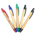 High Quality Eco-friendly Colorful Bamboo Pen With Custom Logo