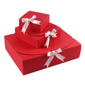 2024 Packaging Box Square Sweater Lipstick Shirt Sweater Scarf Birthday Gift Box with Ribbon