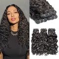 Braiding Virgin Human Hair Pre Stretched Cuticle Aligned Wig Natural Wave 50 Bundles for Wholesale Price With Front Closure 10A