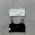 Summer Women Clothing 2026 High Quality Slim Fit Spaghetti Straps Tops for Women Custom Logo Sexy Crop Top