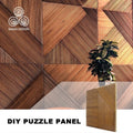 MUMU 3D Flexible Artistic Luxury Engineered Hand Cover Carved Decoration House Interior Solid Wood Wall Panel