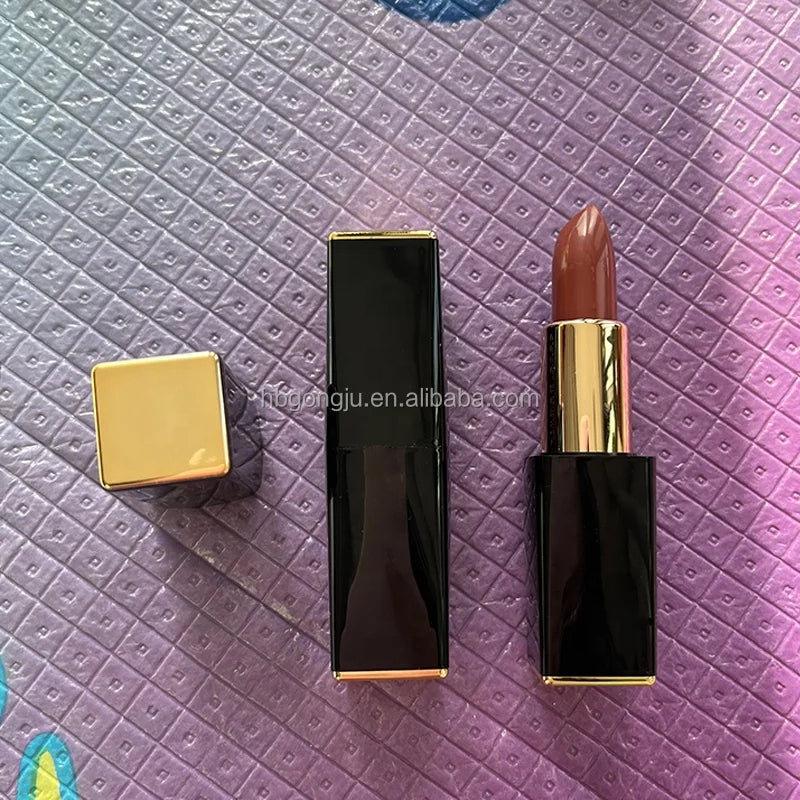 New Arrival Vegan Mineral Matte Waterproof Lips Makeup Private Label Lipstick Sunscreen Moisturizing Easy Wear HALAL CE