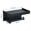 New Popular Organizer Toilet Paper Holder Stainless Steel Bathroom Paper Holder Metal Toilet Tissue Rack