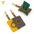 Custom Waxed Canvas Pet Dog Poop Waste Bag Holder Case Dispenser With Snaphook