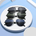 CONCHEN New Arrivals Small MOQ Fashion Classic Sun Glasses Custom Logo Metal Frame Sunglasses Men Luxury Brand High Quality 2025