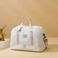 Large Capacity Unisex Canvas Bag Waterproof Oxford Travel Fitness Bag Colorful Polyester with Dry Wet Separation Fashion Style