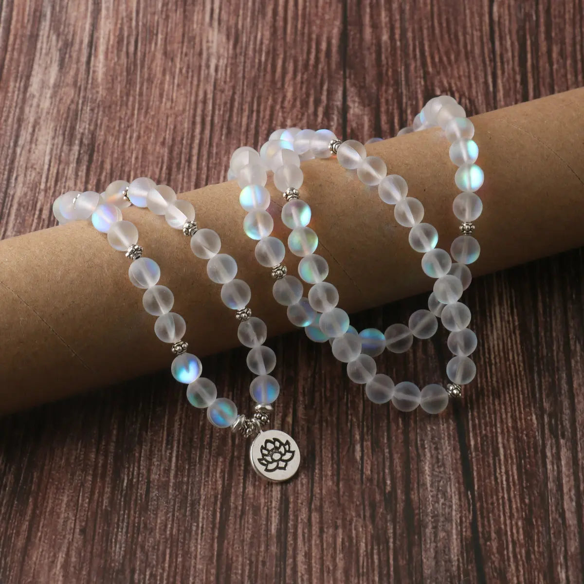 108 Labradorite Mala Beaded Stone Necklace for Men Women Prayer Healing Energy  Rosary for Yoga Meditation Unisex Wholesale