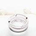 Cheap Glass Ashtray Professional Customize Home Hotel Restaurant Smoking Unleaded Ashtrays Transparent Round Glass Ashtray