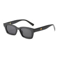 Luxury Rectangle Sunglasses for Women New Designer Brand Ladies Sun Glasses with PC Frame