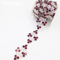 Fashion Design 36mm Width Ornament Glass Rhinestone Chain for Women Dress Coat Sew-on Decorate Rhinestone Chain