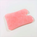 Huiying Factory Price Natural Rose Quartz Concave Shape Gua Sha Instrument