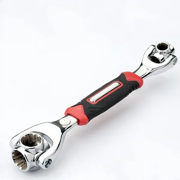 52 in 1 Universal Wrench Socket 360-degree Rotating Multi-function Wrench Hand Tools