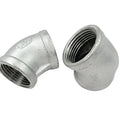 304/316 Stainless Steel Female Thread Screw 45deg Elbow