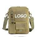 QXMOVING Fashionable Tactical 900D Oxford Cloth Durable Lightweight Messenger Sling Bag Waist Pouch Belt Fanny Pack Unisex for