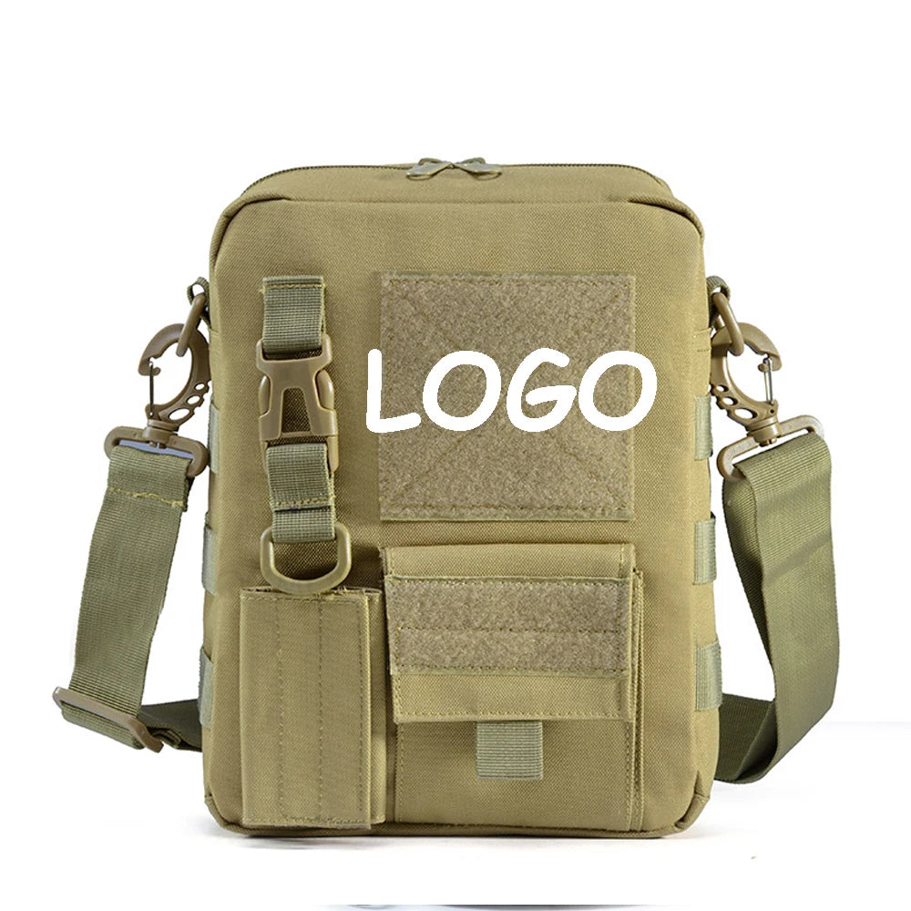 QXMOVING Fashionable Tactical 900D Oxford Cloth Durable Lightweight Messenger Sling Bag Waist Pouch Belt Fanny Pack Unisex for