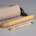 High Quality Customized Bamboo Toothbrush Convenient Disposable Bristle Home Travel Environmentally Friendly Packaged Box Low