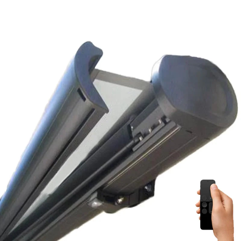 Modern 3x3 Aluminum Full Box Retractable Sunshade Factory Direct Outdoor Electric Folding Shade Window Waterproof Balcony Window