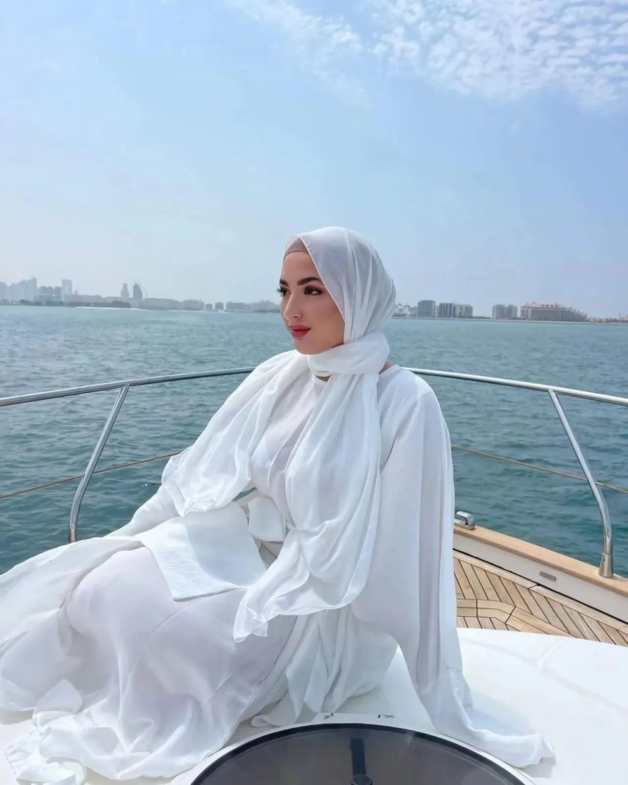Shenzhen Lily Cheng Traditional Muslim Clothing Accessories Hot Middle East Women's Islamic Long Multicolour Polyethersulfone