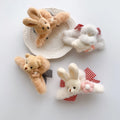 Autumn Winter Plush Cute Animal Hair Claws Girls Sweet Cartoon Rabbit Bow Claw Clips Korean Ins Simple Hair Clip Claw