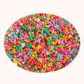 Colorful Coconut Chocolate Sprinkles Simulation Crumbs Polymer Clay for Slime Filler Craft Food Play