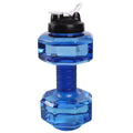 Large Durable Portable Leakproof BPA Free Plastic Outdoor Sports Bottle 2.6L Dumbbell Water Bottle