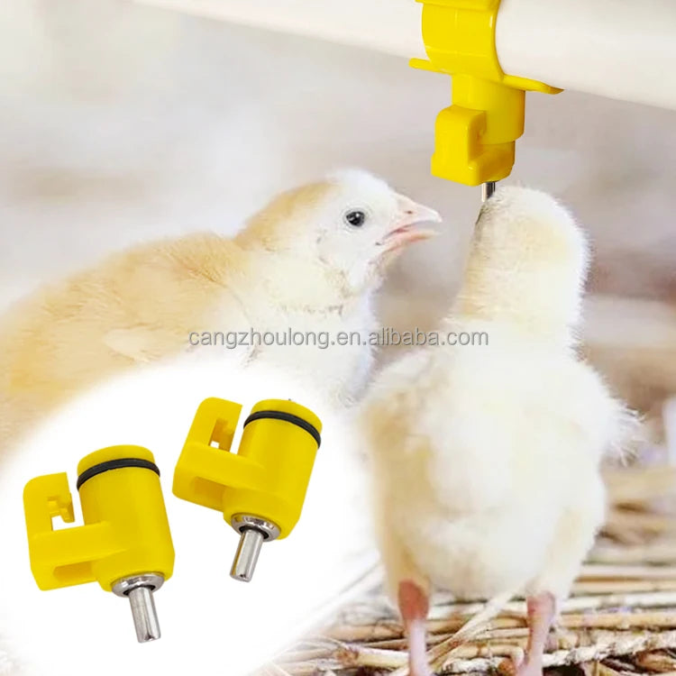 YYB LM24 Wholesale High Quality Drinking Line System Ball Valve Poultry Water Nipples Chicken Nipple Drinker
