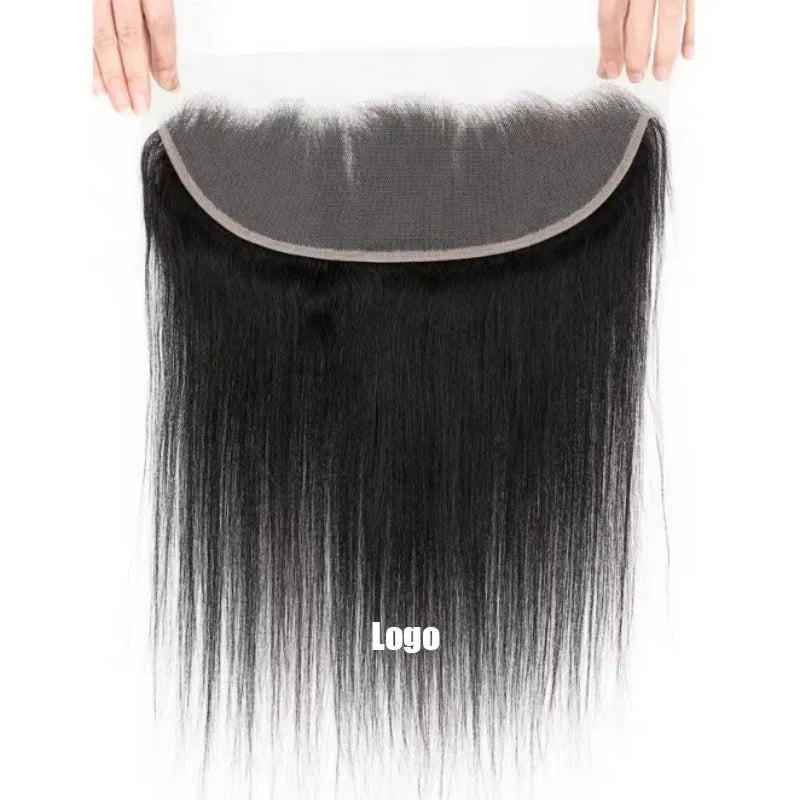 100% Human Hair Women Wig 13*4 HD Transparent Lace 8-20inches Straight Frontal  Brazilian Vietnamese Styles in Stock Wholesale