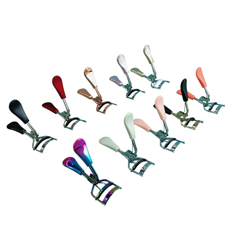 Factory Direct Custom Logo Eyelash Curler Rose Gold Stainless Steel Dramatic Long Lasting Seamless Curls Low MOQ
