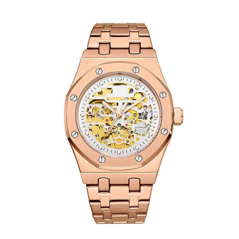 Luxury New Design Luminous Men Classic Custom Stainless Steel Seagull Mechanical Automatic WristWatch