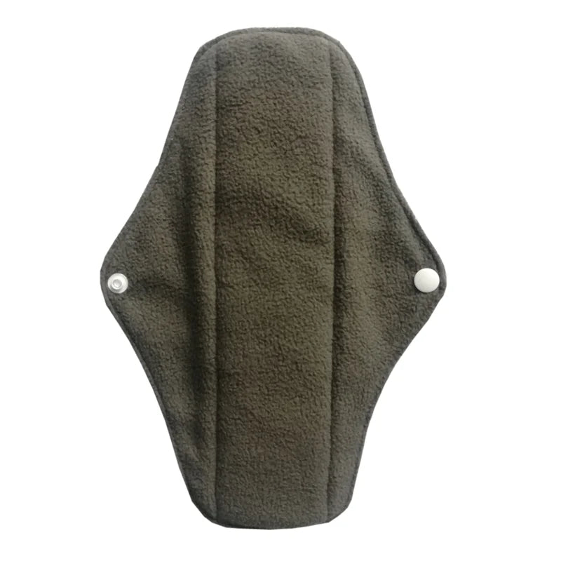 Reusable Women's Feminine Menstrual Pads Washable Bamboo Charcoal Sanitary Pads