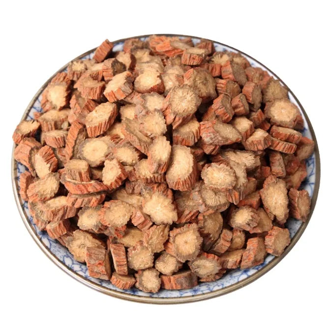 Dried Danshen Raw Sliced Red Sage Chinese Sage Tan Shen Natural Salvia Miltiorrhiza Root for Herb Not Extract